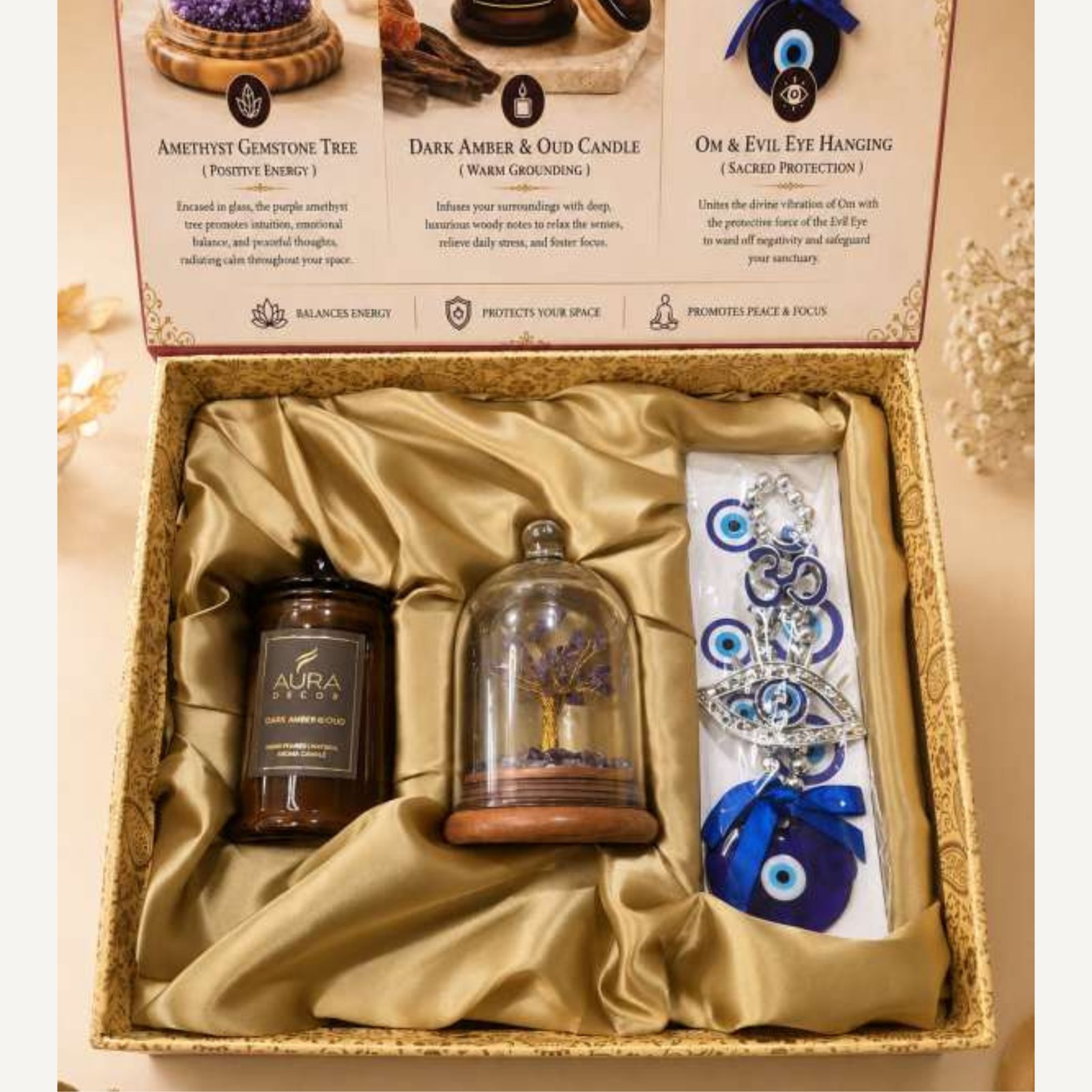 The Festive Delight Box, a corporate Diwali hamper by Iconiq Gifts.